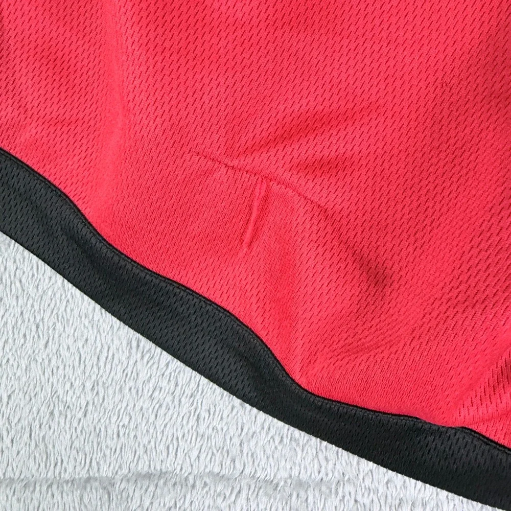 Nike Dri-FIT Basketball Shorts Red White Big Swoosh Men's XXL DH6763-657